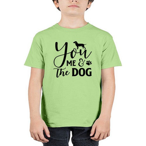 you me & the dog 251# - dogs - Youth Tee Unisex