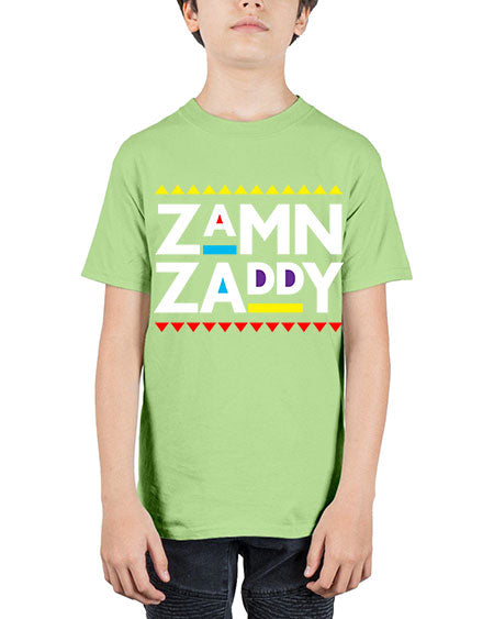 zamn zaddy 1# - black words and phrases - Youth Tee Unisex