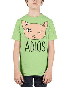 Adios - cats - Youth Tee Unisex