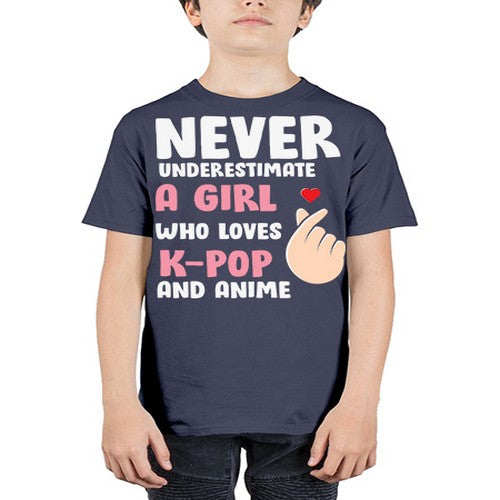 A Girl Who Loves Kpop and Anime 188# - anime - Youth Tee Unisex
