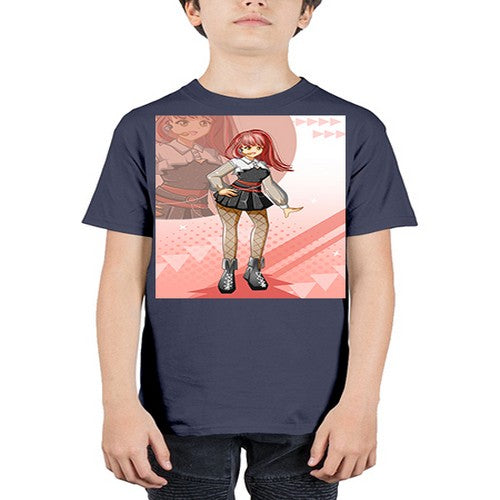 A beautiful idol girl in stage 115# - anime - Youth Tee Unisex