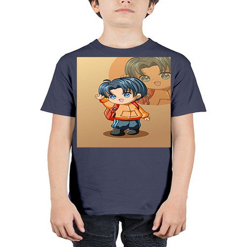 A cute boy with package 127# - anime - Youth Tee Unisex