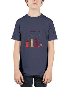 AkronOH 285# - cities - Youth Tee Unisex