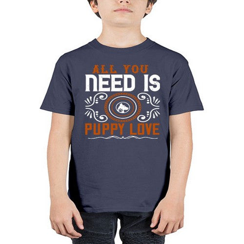 All you need is puppy love Style 155# - dogs - Youth Tee Unisex