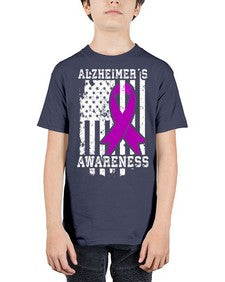 Alzheimers Disease Dementia 115# - alzheimers - Youth Tee Unisex