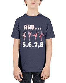 And 5 6 7 8  Ballet 12# - ballet - Youth Tee Unisex