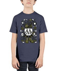 Army Skull Head 240# - skull and bones - Youth Tee Unisex