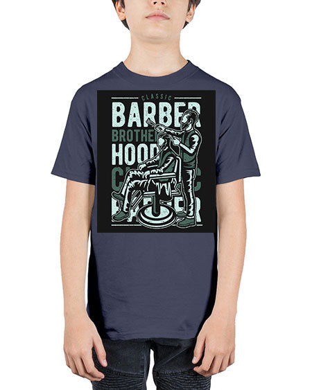 Barber Brotherhood587# - barber - Youth Tee Unisex