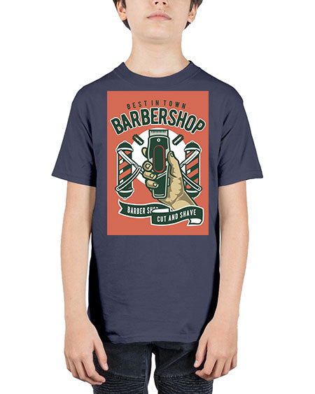 Barbershop590# - barber - Youth Tee Unisex