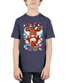 Bear 18# - cartoon animals - Youth Tee Unisex