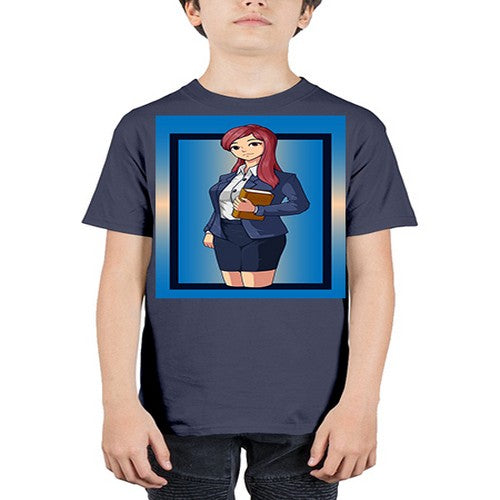 Beautiful teacher girl in teachers day 139# - anime - Youth Tee Unisex
