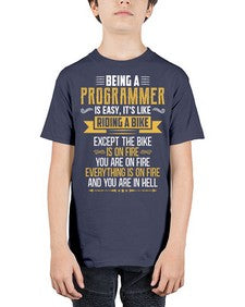 Being a Programmer 3# - computer - Youth Tee Unisex