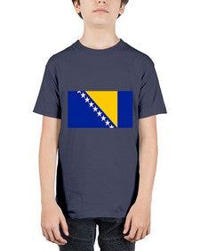 Bosnia and Herzegovina 476# - world flags - Youth Tee Unisex