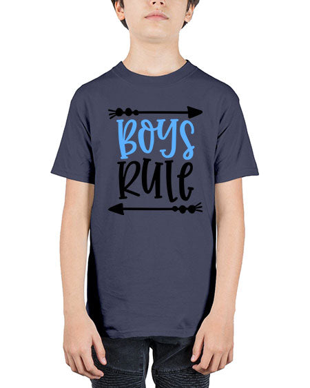 Boys Rule Style 283# - baby - Youth Tee Unisex