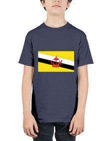Brunei 503# - world flags - Youth Tee Unisex
