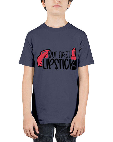 But First Lipstick Style 119# - beauty - fashion - Youth Tee Unisex