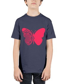 ButterflyMandala 292# - mandala - Youth Tee Unisex