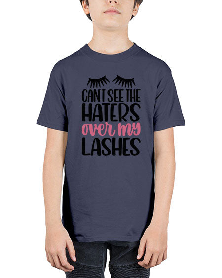 Can∩t See The Haters Over My Lashes Style 112# - beauty - fashion - Youth Tee Unisex