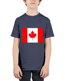 Canada 540# - world flags - Youth Tee Unisex