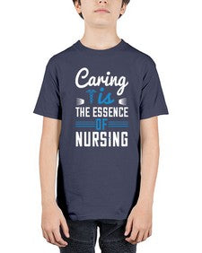 Caring is the essence of nursing Style 650# - nurse - Youth Tee Unisex