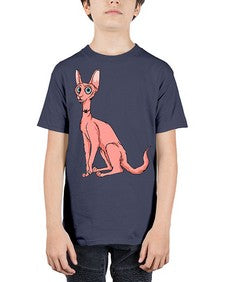 Cat 33# - cartoon animals - Youth Tee Unisex
