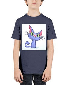 Cat 68# - cartoon animals - Youth Tee Unisex