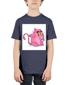 Cat 71# - cartoon animals - Youth Tee Unisex