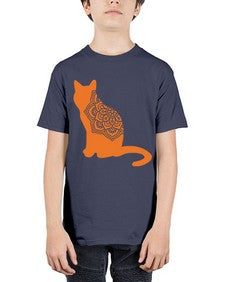 CatMandala 324# - mandala - Youth Tee Unisex