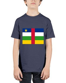 Central African Republic 551# - world flags - Youth Tee Unisex