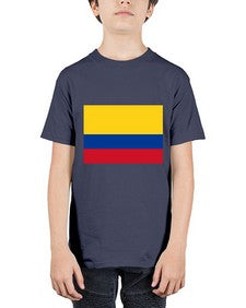 Colombia 596# - world flags - Youth Tee Unisex