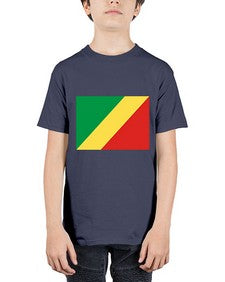 Congo Republic of the 614# - world flags - Youth Tee Unisex