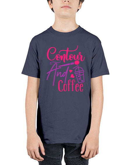 Contour And Coffee Style 243# - beauty - fashion - Youth Tee Unisex