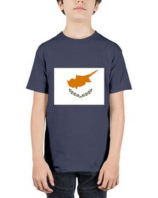 Cyprus 636# - world flags - Youth Tee Unisex