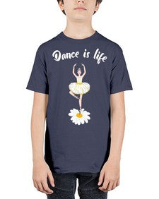 Dance is life ballet dancing ballet 97# - ballet - Youth Tee Unisex