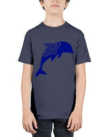 DolphinMandala 382# - mandala - Youth Tee Unisex