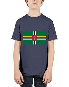 Dominica 675# - world flags - Youth Tee Unisex
