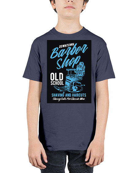 Downtown Barbershop CS729# - barber - Youth Tee Unisex