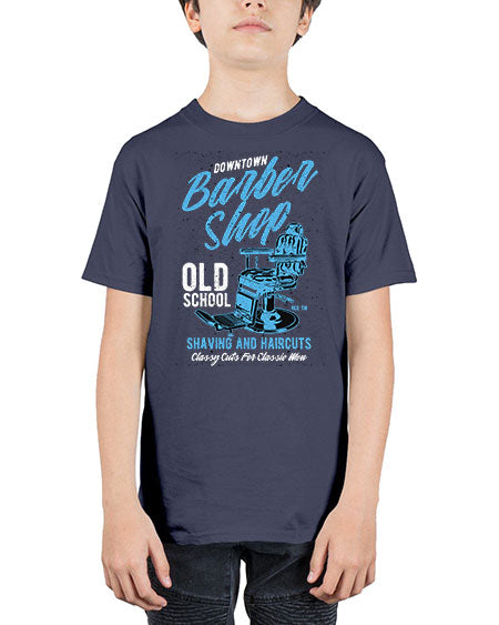 Downtown Barbershop730# - barber - Youth Tee Unisex