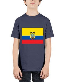 Ecuador 699# - world flags - Youth Tee Unisex