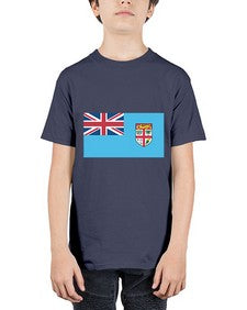 Fiji 721# - world flags - Youth Tee Unisex