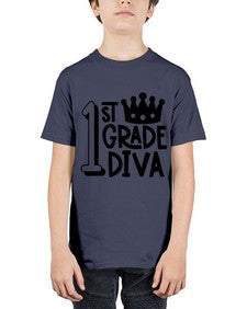 First Grade Diva 127# - first grade - Youth Tee Unisex