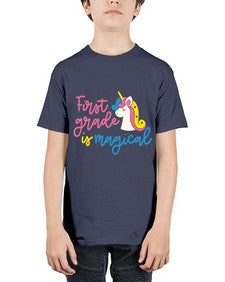 First Grade Is Magical 143# - first grade - Youth Tee Unisex
