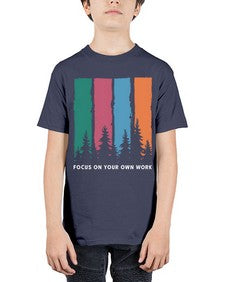 Focus on Your Own Work 14# - internet - Youth Tee Unisex