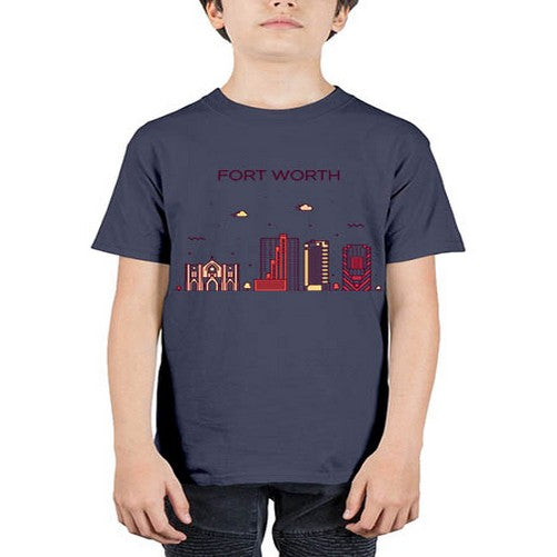 FortWorth 740# - cities - Youth Tee Unisex