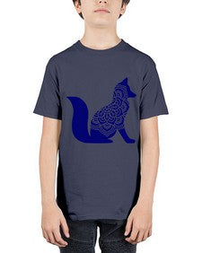 FoxMandalaUpdated 463# - mandala - Youth Tee Unisex