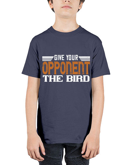 Give your opponent the bird 2268# - badminton - Youth Tee Unisex