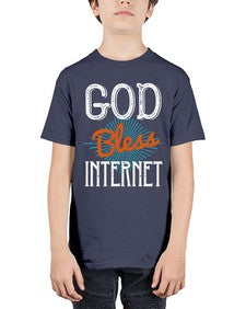 God bless internet 78# - internet - Youth Tee Unisex