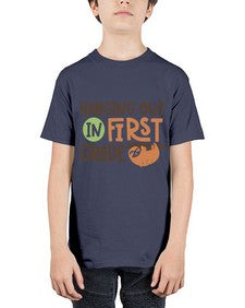 Hanging Out in First 233# - first grade - Youth Tee Unisex