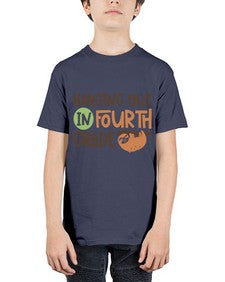 Hanging Out in Fourth 234# - fourth grade - Youth Tee Unisex