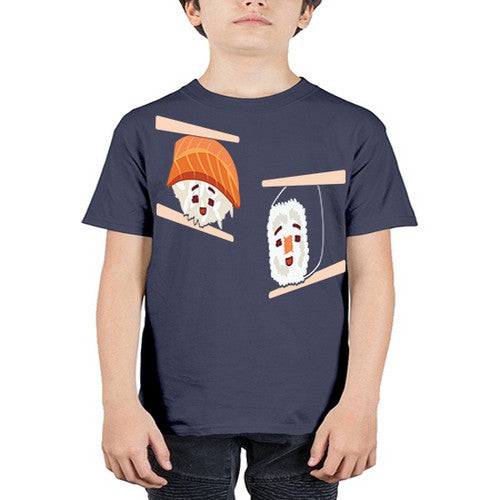 Happy Sushi Anime Kawaii Set Anime 232# - anime - Youth Tee Unisex